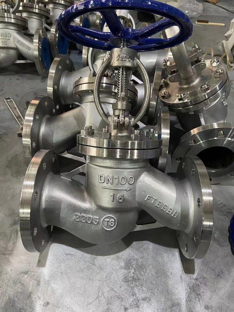 进口J41Y-16V双相钢2205高温截止阀 手动法兰截止阀门的卓越性能解析